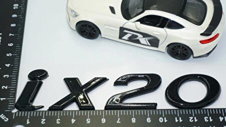 DK Tuning Hyundai iX20 Bagaj Siyah ABS 3M 3D Yazı Logo Amblem