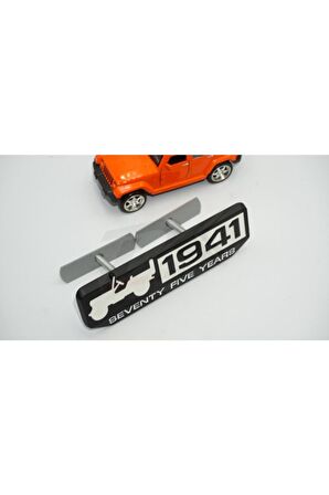 1941 Wrangler Cherokee Renegade Patriot Ön Panjur Vidalı Krom Metal Logo