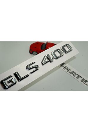 Benz Gls 400 4matic Bagaj Krom Metal 3m 3d Yazı Logo