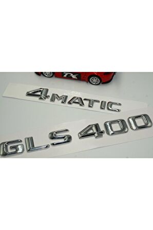 Benz Gls 400 4matic Bagaj Krom Metal 3m 3d Yazı Logo