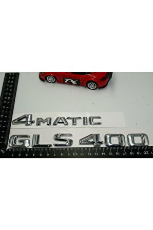 Benz Gls 400 4matic Bagaj Krom Metal 3m 3d Yazı Logo