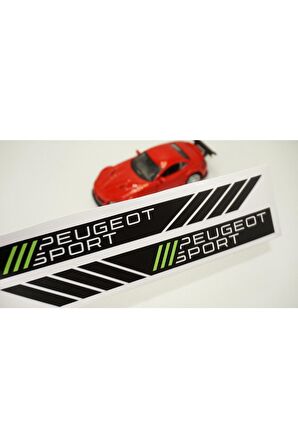 Peugeot Sport Yan Aynalar Selefon Kaplama Sticker Seti