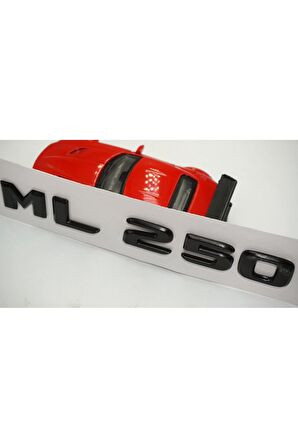 DK Benz ML 250 Bagaj Parlak Siyah ABS 3M 3D Yazı Logo