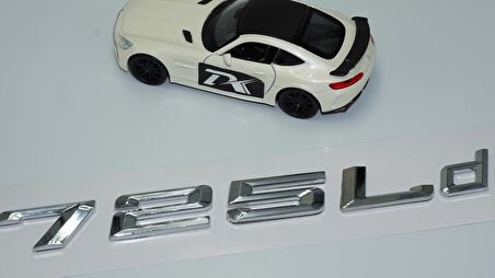 Dk Tuning 725ld Bagaj Krom Metal 3m 3d Yazı Logo Bmw İle Uyumlu