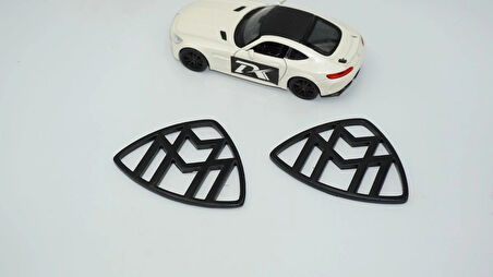 DK Tuning Maybach Yan Kanatlar Siyah ABS Logo Arma Seti