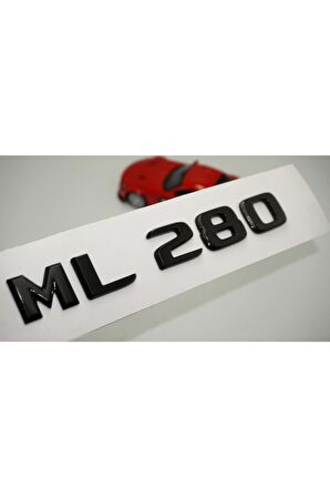 Ml 280 Bagaj Parlak Siyah Abs 3m 3d Yazı Logo