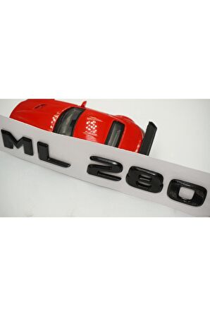 Ml 280 Bagaj Parlak Siyah Abs 3m 3d Yazı Logo