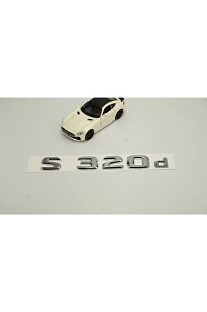 S320d Bagaj Krom Abs 3m 3d Yazı Logo