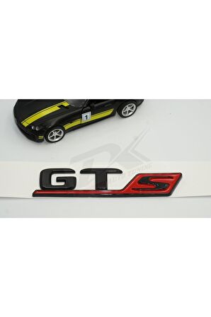 Gt S Kırmızı Siyah Logo Amblem Ürün
