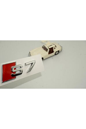 Audi S7 Bagaj Krom Abs 3m 3d Yazı Logo Amblem Ürün Uyumlu