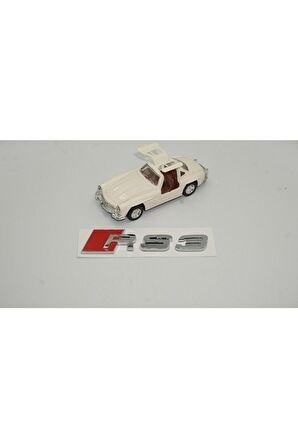Audi Rs3 Bagaj Krom Abs 3m 3d Yazı Logo Amblem Orjinal Ürün