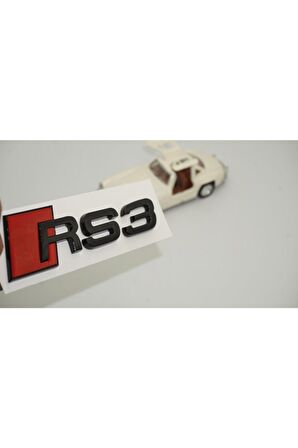 Audi Rs3 Bagaj Krom Abs 3m 3d Yazı Logo Amblem