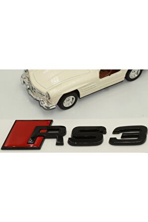 Audi Rs3 Bagaj Krom Abs 3m 3d Yazı Logo Amblem