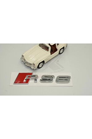 Rs6 Bagaj Krom Abs 3m 3d Yazı Logo Amblem
