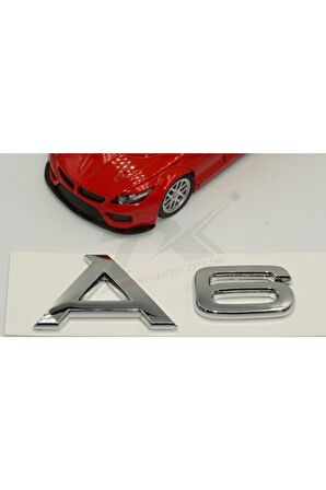 Audi A6 Bagaj Krom 3m Yazı Logo Orjinal Ürün