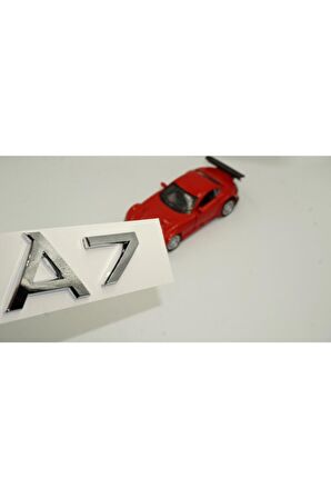 A7 Bagaj Krom 3m Yazı Logo Orjinal Ürün