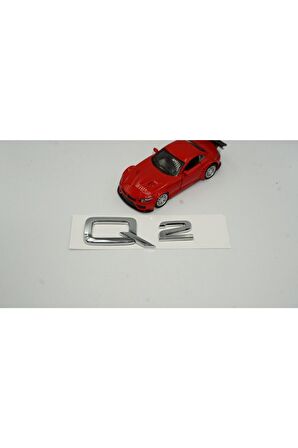 Audi Q2 Bagaj Krom 3m Yazı Logo Orjinal Ürün Uyumlu