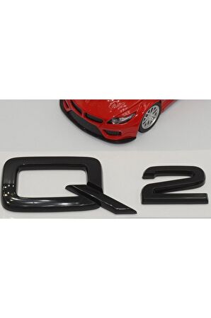 Audi Q2 Uyumlu Bagaj Krom 3m Yazı Logo Orjinal Ürün