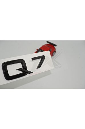 Audi Q7 Bagaj Parlak Siyah 3m Yazı Logo Orjinal Ürün
