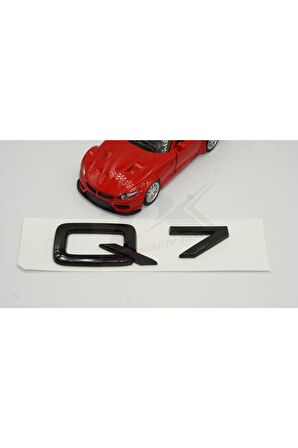 Audi Q7 Bagaj Parlak Siyah 3m Yazı Logo Orjinal Ürün