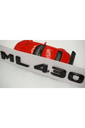 Ml 430 Bagaj Parlak Siyah Abs 3m 3d Yazı Logo