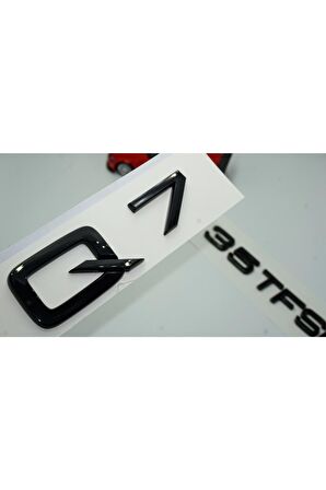 Audi Q7 35 Tfsi Parlak Siyah Abs 3m 3d Bagaj Yazı Logo Orjinal Ürün