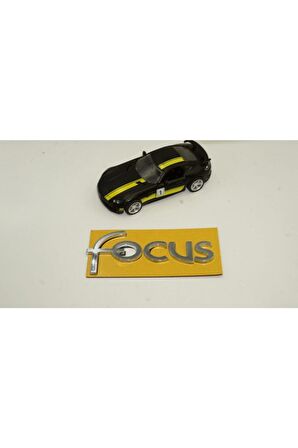 Focus Logo 99 2007 Uyumlu Bagaj 3m 3d Krom Abs Logo Amblem