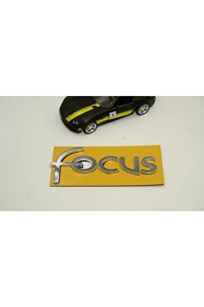 Focus Logo 99 2007 Uyumlu Bagaj 3m 3d Krom Abs Logo Amblem