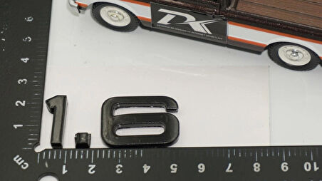 DK Tuning 1.6 Bagaj Siyah 3M Yazı Logo Audi İle Uyumlu