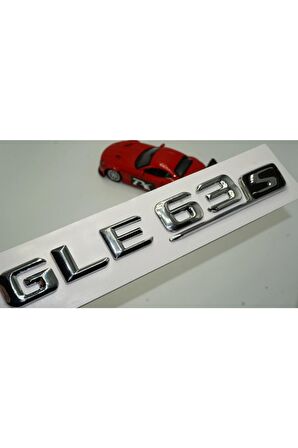 Benz Gle 63s Bagaj Krom Metal 3m 3d Yazı Logo