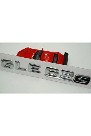 Benz Gle 63s Bagaj Krom Metal 3m 3d Yazı Logo