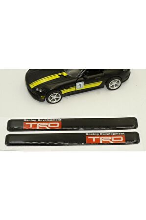 Trd Logo 3m 3d Damla Silikon Torpido Ayna Çamurluk Logo Amblem Arma