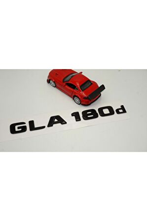 Gla 180d Bagaj Parlak Siyah Abs 3m 3d Yazı Logo