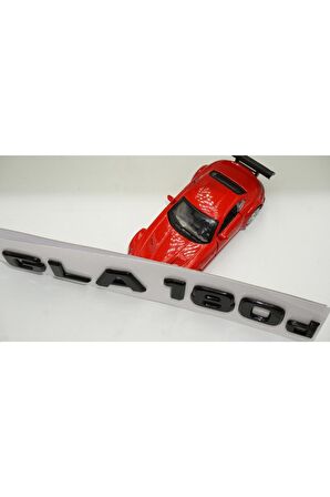 Gla 180d Bagaj Parlak Siyah Abs 3m 3d Yazı Logo