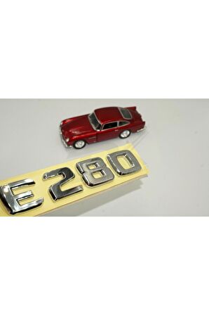 Mercedes Benz E280 Bagaj Krom Abs 3m 3d Yazı Logo Orjinal Ürün