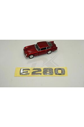 Mercedes Benz E280 Bagaj Krom Abs 3m 3d Yazı Logo Orjinal Ürün