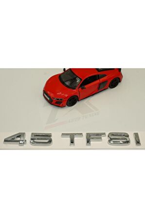 Audi 45 Tfsi Krom Abs 3m 3d Bagaj Yazı Logo Orjinal Ürün