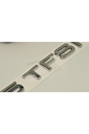 Audi 45 Tfsi Krom Abs 3m 3d Bagaj Yazı Logo Orjinal Ürün