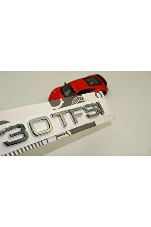 Audi 30 Tfsi Krom Abs 3m 3d Bagaj Yazı Logo