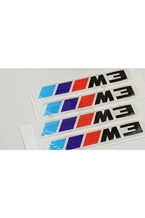 Dk Logo 3m 3d Damla Silikon Torpido Bagaj Çamurluk Logo Amblem Arma Seti Bmw Ile Uyumlu