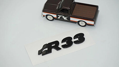 DK Tuning Volkswagen Golf Polo Siyah R33 MK4 MK5 Bagaj Yazı Arma