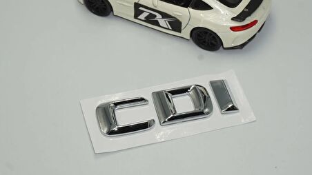 DK Tuning Benz CDİ Bagaj Krom ABS Yazı Logo