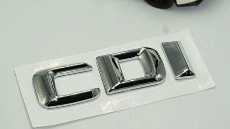 DK Tuning Benz CDİ Bagaj Krom ABS Yazı Logo
