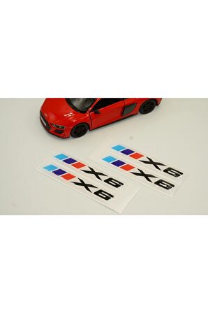 Dk X6 Logo 3m 3d Damla Silikon Torpido Bagaj Çamurluk Logo Amblem Arma Seti Bmw Ile Uyumlu