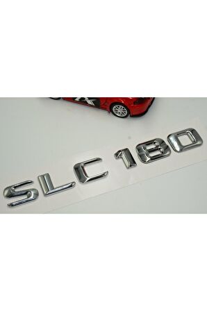 Slc180 Bagaj Krom Metal 3m 3d Yazı Logo