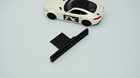 DK Tuning Quattro Siyah Ön Panjur Logo Amblem Audi İle Uyumlu