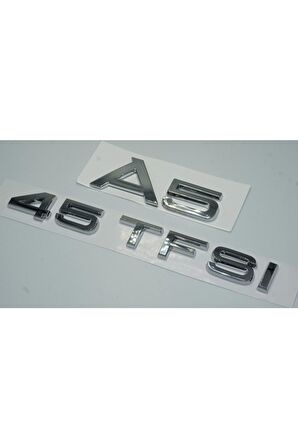 Audi A5 45 Tfsi Krom Abs 3m 3d Bagaj Yazı Logo Orjinal Ürün
