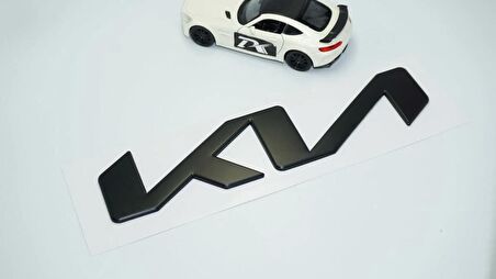 DK Tuning Kia Yeni Nesil Siyah Metal Kaput Bagaj 21cm Logo Arma