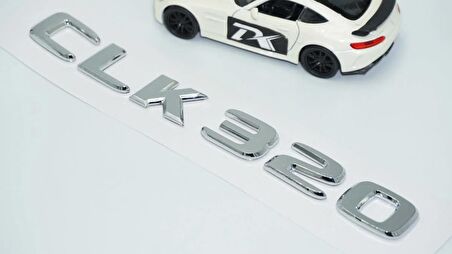 DK Tuning CLK320 Bagaj Krom ABS 3M 3D Yazı Logo Benz İle Uyumlu