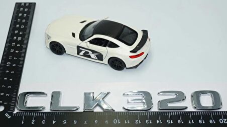 DK Tuning CLK320 Bagaj Krom ABS 3M 3D Yazı Logo Benz İle Uyumlu